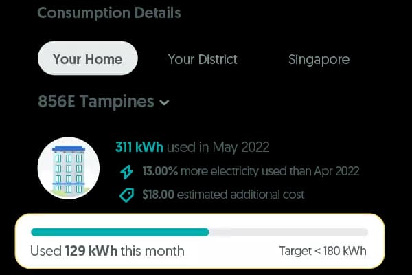 Track Home Consumption