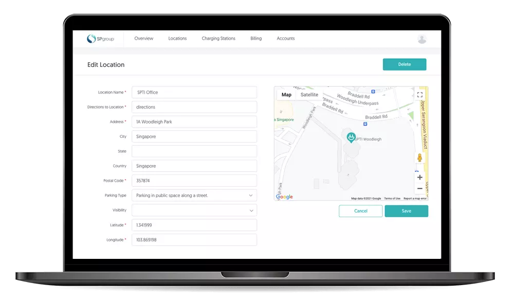 location dashboards