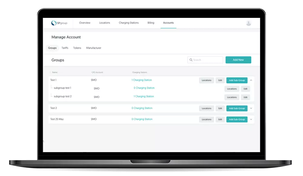 manage account dashboards