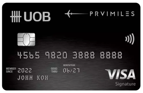 UOB PRVI Miles Card