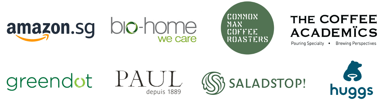 GreenUP participating partners' logos